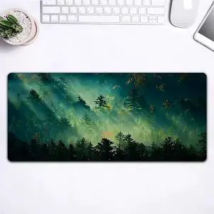 Gaming Mouse Pad Topographic Map Long Mousepad Large 31.5 X 11.8 Inch Desk Mat with Non-Slip Base Stitched Edge Keyboard Mat for Office Desk Pad (Forest) Gaming Mouse Pad Topographic Map Long Mousepad Large 31.5 X 11.8 Inch Desk Mat with Non-Slip Base Stitched Edge Keyboard Mat for Office Desk Pad (Forest)