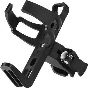 Bike Water Bottle Holders No Screws, Universal Bike Cup Holder, 360 Degree Rotatable Bike Water Bottle Cage, Water Bottle Holders for Kids Bike Adult Bike, Black Bike Water Bottle Holders No Screws, Universal Bike Cup Holder, 360 Degree Rotatable Bike Water Bottle Cage, Water Bottle Holders for Kids Bike Adult Bike, Black