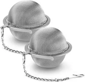 304 Stainless Steel Tea Ball Tea Holder Tea Infuser (Small x 2) 304 Stainless Steel Tea Ball Tea Holder Tea Infuser (Small x 2)