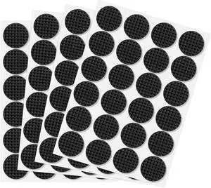 96 Pcs Non Slip Furniture Pads 3/4 in Round Black Plastic Rubber Furniture Pads Self Adhesive Rubber Anti Skid Pad Anti Slip Table Legs Chair Feet Furnitures Pad for Hardwood Tiles Floors 96 Pcs Non Slip Furniture Pads 3/4 in Round Black Plastic Rubber Furniture Pads Self Adhesive Rubber Anti Skid Pad Anti Slip Table Legs Chair Feet Furnitures Pad for Hardwood Tiles Floors