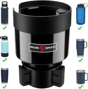 Car Cup Holder Expander for 32-40oz Large Bottles & Tumblers Car Cup Holder Expander for 32-40oz Large Bottles & Tumblers