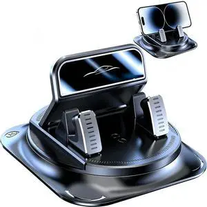 Dashboard Mobile Phone Holder, 360 Degree Rotation Car Phone Holder, Non-Slip Navigation Phone Holder Rotating Car, Universal Suction Cup Fixed Navigation Bracket, for Most Cars (Black) Dashboard Mobile Phone Holder, 360 Degree Rotation Car Phone Holder, Non-Slip Navigation Phone Holder Rotating Car, Universal Suction Cup Fixed Navigation Bracket, for Most Cars (Black)