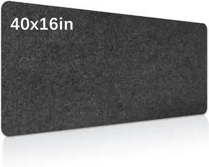 Large Felt Desk mat, 40''x16'' with Non-Slip Full Desk Mouse Pad,Office Computer Desk for Keyboard Mat,Felt Desk Mat for Desk Pad Protector100x40cm Large Felt Desk mat, 40''x16'' with Non-Slip Full Desk Mouse Pad,Office Computer Desk for Keyboard Mat,Felt Desk Mat for Desk Pad Protector100x40cm
