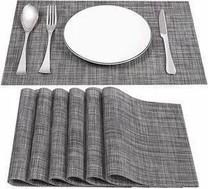 4pcs Placemats-American Light Luxury Table Mat Nordic Ins Wind Heat Insulation Pad Table Mat Woven Placemat-Rhombus Square 4pcs Placemats-American Light Luxury Table Mat Nordic Ins Wind Heat Insulation Pad Table Mat Woven Placemat-Rhombus Square