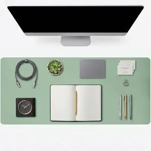 Desk Mat,Non Slip Leather Pad for Mouse,Keyboard,Laptop,Office and Home Desk Mat,Non Slip Leather Pad for Mouse,Keyboard,Laptop,Office and Home