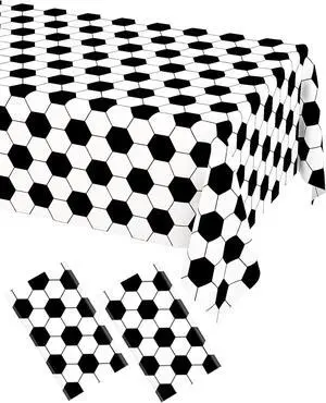 2 Pack Soccer Party Tablecloths Soccer Theme Disposable Plastic Table Cloth Soccer Sports Party Table Covers for Soccer Theme Birthday, Outdoor Picnic Party Supplies Decor, 54 x 108 Inch 2 Pack Soccer Party Tablecloths Soccer Theme Disposable Plastic Table Cloth Soccer Sports Party Table Covers for Soccer Theme Birthday, Outdoor Picnic Party Supplies Decor, 54 x 108 Inch