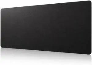 Large Gaming Mouse Pad Desk Mat for Gamer, 31.5" x 11.8", Black PU Large Gaming Mouse Pad Desk Mat for Gamer, 31.5" x 11.8", Black PU