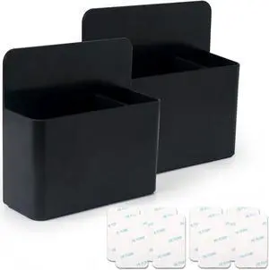2 Pcs Magnetic Marker Holder Dry Erase Marker Holder Wall Mount Self Adhesive Pen Holder Magnetic Marker Cup Holders for Whiteboard, Fridge, Home Office School (Black 2 Pcs Magnetic Marker Holder Dry Erase Marker Holder Wall Mount Self Adhesive Pen Holder Magnetic Marker Cup Holders for Whiteboard, Fridge, Home Office School (Black