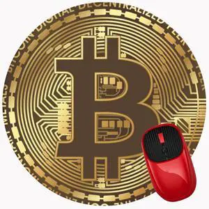 Mouse Pad Bitcoin Crypto Currency, Premium-Textured Mouse Mat with Non-Slip Rubber Base, Cute Round Mousepad for Laptop Computer Office Desk Accessories,7.9 inch Mouse Pad Bitcoin Crypto Currency, Premium-Textured Mouse Mat with Non-Slip Rubber Base, Cute Round Mousepad for Laptop Computer Office Desk Accessories,7.9 inch