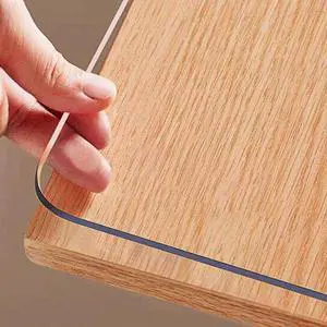 14 x 24 in Clear Desk Mat 1.5mm Plastic Table Protector Pad 14 x 24 in Clear Desk Mat 1.5mm Plastic Table Protector Pad