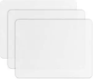3PCS Medium Silicone Mat for Crafts, Resin Jewelry Casting Molds Mat, Placemat, Multipurpose Countertop Protector Pad for Nail Arts, Paints, Epoxy, Resin, Translucent(15.7 x 11.8 inch) 3PCS Medium Silicone Mat for Crafts, Resin Jewelry Casting Molds Mat, Placemat, Multipurpose Countertop Protector Pad for Nail Arts, Paints, Epoxy, Resin, Translucent(15.7 x 11.8 inch)