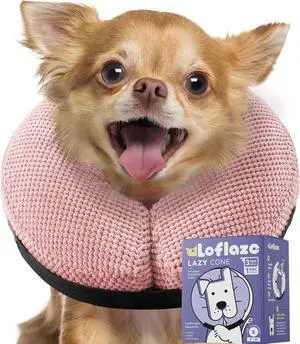 Soft Inflatable Dog Cone Collar for Large Medium Small Dogs Cats - After Surgery Dog Neck Donut Collar, ECollar Alternatives for Recovery Soft Inflatable Dog Cone Collar for Large Medium Small Dogs Cats - After Surgery Dog Neck Donut Collar, ECollar Alternatives for Recovery