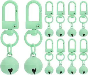 10 PCS Dog Bell, Cat Bell Small Pet Collar Bells Keychain Cute Bulk Loud Jingle for Dog Collar Charm Pendant 10 PCS Dog Bell, Cat Bell Small Pet Collar Bells Keychain Cute Bulk Loud Jingle for Dog Collar Charm Pendant