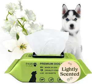 Dog Wipes, Unscented Pet Wipes, 1 Pack | Hypoallergenic grooming wipes for eyes, face, butt & paws; Clean, deodorize and tackle tear stain wipes on puppies Dog Wipes, Unscented Pet Wipes, 1 Pack | Hypoallergenic grooming wipes for eyes, face, butt & paws; Clean, deodorize and tackle tear stain wipes on puppies