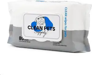 Unscented Pet Wipes for Cats & Dogs Alcohol-Free, Hypoallergenic Grooming Wipes for Paws, Face & Body Sensitive Skin Formula, 80 Count | Unscented. Alcohol-free. Safe for cats & dogs. Unscented Pet Wipes for Cats & Dogs Alcohol-Free, Hypoallergenic Grooming Wipes for Paws, Face & Body Sensitive Skin Formula, 80 Count | Unscented. Alcohol-free. Safe for cats & dogs.