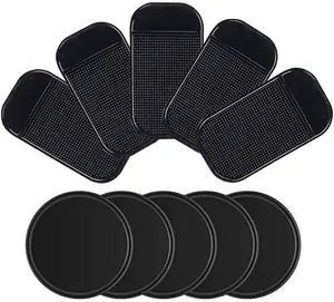 10pack Removable Sticky Gel Pads, Multi Function Anti-Slip Mat | Stick to Car Dashboard Glass Mirrors Metal Tile Wall Kitchen Cell Phone Stand Recipe Holder Non-Slip Rug Pet Bowl Mat Pad 10pack Removable Sticky Gel Pads, Multi Function Anti-Slip Mat | Stick to Car Dashboard Glass Mirrors Metal Tile Wall Kitchen Cell Phone Stand Recipe Holder Non-Slip Rug Pet Bowl Mat Pad