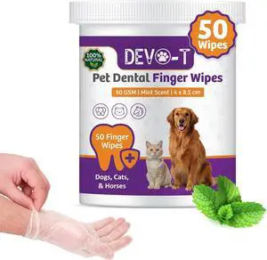 100% Natural Dog Teeth Cleaning Wipes Mint Scented | 50 Count | Pet Teeth Cleaning Finger Wipes for Dogs, Cats & Horses | Remove Bad Breath, Plaque & Tartar Buildup | Dog Dental Wipes Finger 100% Natural Dog Teeth Cleaning Wipes Mint Scented | 50 Count | Pet Teeth Cleaning Finger Wipes for Dogs, Cats & Horses | Remove Bad Breath, Plaque & Tartar Buildup | Dog Dental Wipes Finger