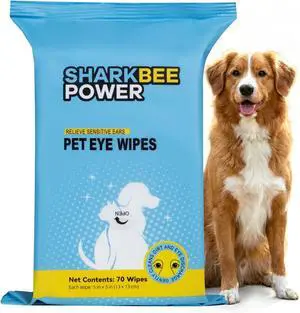 Bamboo Pet Eye Wipes for Dogs & Cats, Remove Tear Stains & Discharge, Daily Eye Cleaning for Clear & Bright Eyes (70) Bamboo Pet Eye Wipes for Dogs & Cats, Remove Tear Stains & Discharge, Daily Eye Cleaning for Clear & Bright Eyes (70)