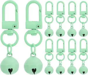 10 PCS Dog Bell, Cat Bell Small Pet Collar Bells Keychain Cute Bulk Loud Jingle for Dog Collar Charm Pendant 10 PCS Dog Bell, Cat Bell Small Pet Collar Bells Keychain Cute Bulk Loud Jingle for Dog Collar Charm Pendant