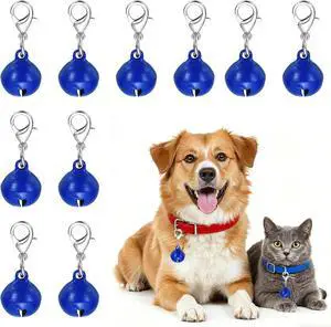 Cat Bell, Small Matte Pet Copper Bell Collars Charm with Lobster Buckle Loud Crisp Sound Anti-Lost Pendant Accessory Cat Bell, Small Matte Pet Copper Bell Collars Charm with Lobster Buckle Loud Crisp Sound Anti-Lost Pendant Accessory
