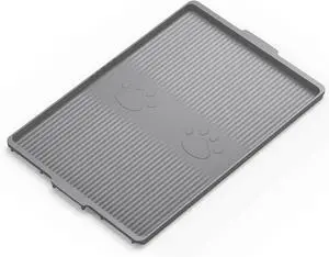 Food Grade Silicone Dog Bowl Mat, Reinforced Sides Waterproof Anti-Slip Dog Food Mat for Messy Drinkers, Pet Placemat with Cute Paw Pattern to Protect Floors Food Grade Silicone Dog Bowl Mat, Reinforced Sides Waterproof Anti-Slip Dog Food Mat for Messy Drinkers, Pet Placemat with Cute Paw Pattern to Protect Floors