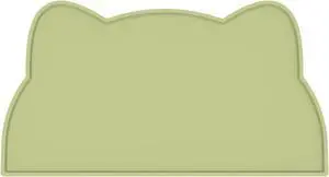 Cat Food Mat, Silicone Non Slip Dog Bowl Mat Waterproof Cat Feeding Mat Stop Food Spills and Water Messes Out to Floor Pet Food Mat (Sage Green, 17" x 10") Cat Food Mat, Silicone Non Slip Dog Bowl Mat Waterproof Cat Feeding Mat Stop Food Spills and Water Messes Out to Floor Pet Food Mat (Sage Green, 17" x 10")