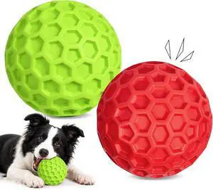 Squeaky Dog Balls Toy 2 Pack, Interactive Dog Toys for Aggressive Chewers, Squeaky Balls for Dogs, Durable Dog Chew Toys for Medium Large Dogs, Dog Balls for Aggressive Chewers, Outdoor Dog Toys Squeaky Dog Balls Toy 2 Pack, Interactive Dog Toys for Aggressive Chewers, Squeaky Balls for Dogs, Durable Dog Chew Toys for Medium Large Dogs, Dog Balls for Aggressive Chewers, Outdoor Dog Toys