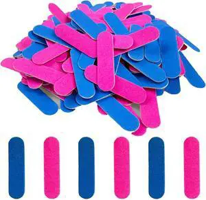 200 Pack Mini Nail Files and Buffers Double Sided Emery Boards Manicure Tool for Acrylic Nails, Nail Care - 2 Inch 200 Pack Mini Nail Files and Buffers Double Sided Emery Boards Manicure Tool for Acrylic Nails, Nail Care - 2 Inch