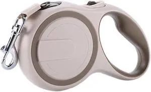 Retractable Dog Leash,16ft Dog Walking Leash (Khaki | Strong Nylon Tape And Anti Slip Handle One-Handed Brake No Tangle For Small Dogs Up To 44lbs. Retractable Dog Leash,16ft Dog Walking Leash (Khaki | Strong Nylon Tape And Anti Slip Handle One-Handed Brake No Tangle For Small Dogs Up To 44lbs.