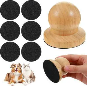 Wooden Dog Nail File, Dog Scratch Board for Nails with 6 Pcs Replaceable Sandpaper, Silent Grooming Tool for Puppies and Dogs, Gentle Filing Without Noise (Boxed) Wooden Dog Nail File, Dog Scratch Board for Nails with 6 Pcs Replaceable Sandpaper, Silent Grooming Tool for Puppies and Dogs, Gentle Filing Without Noise (Boxed)