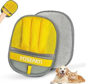 Pet Hair Removal Glove,Five-Finger Magic Brush Electrostatic Mitt | Pet Hair Remover Tool for Dog & Cat, Reusable Pet Hair Gloves Pet Grooming Needs, Fur Remover for Couch & Clothing Pet Hair Removal Glove,Five-Finger Magic Brush Electrostatic Mitt | Pet Hair Remover Tool for Dog & Cat, Reusable Pet Hair Gloves Pet Grooming Needs, Fur Remover for Couch & Clothing
