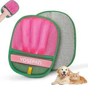 Pet Hair Removal Glove,Five-Finger Magic Brush Electrostatic Mitt | Pet Hair Remover Tool for Dog & Cat, Reusable Pet Hair Gloves Pet Grooming Needs, Fur Remover for Couch & Clothing Pet Hair Removal Glove,Five-Finger Magic Brush Electrostatic Mitt | Pet Hair Remover Tool for Dog & Cat, Reusable Pet Hair Gloves Pet Grooming Needs, Fur Remover for Couch & Clothing