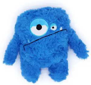 Monster Stuffed Squeaky Dog Toy, Crinkle Dog Plush Toy, Blue | Soft Lightweight Toy for Fetch and Chew, Interactive Outdoor Indoor Play for Tug, Birthday Gift, For Puppy Small Medium Dog Monster Stuffed Squeaky Dog Toy, Crinkle Dog Plush Toy, Blue | Soft Lightweight Toy for Fetch and Chew, Interactive Outdoor Indoor Play for Tug, Birthday Gift, For Puppy Small Medium Dog