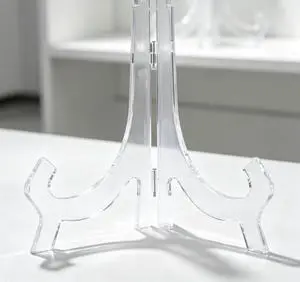 Mainstays Clear Acrylic Tabletop Display Easel, 1 Piece Mainstays Clear Acrylic Tabletop Display Easel, 1 Piece