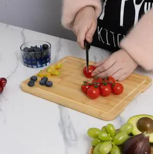 Mainstays Bamboo Cutting Board, 8.5 x 11, with Juice Groove and Non-Slip Feet Mainstays Bamboo Cutting Board, 8.5 x 11, with Juice Groove and Non-Slip Feet