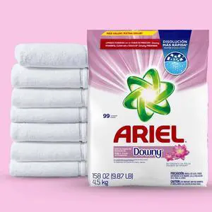 Ariel Laundry Detergent Powder with a Touch of Downy Freshness, 52 oz, 33 Loads Ariel Laundry Detergent Powder with a Touch of Downy Freshness, 52 oz, 33 Loads