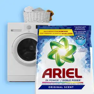 Ariel Laundry Detergent Powder, Original Scent, 70 oz, 44 Loads Ariel Laundry Detergent Powder, Original Scent, 70 oz, 44 Loads
