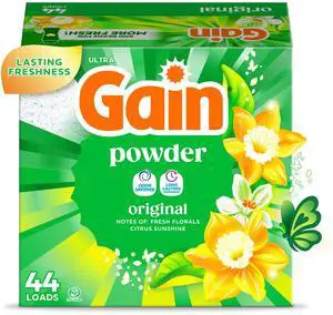 Gain Powder Laundry Detergent, Original Scent, 40 oz, 44 Loads Gain Powder Laundry Detergent, Original Scent, 40 oz, 44 Loads