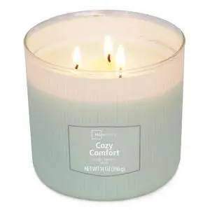 Mainstays Cozy Comfort 3-Wick Textured Wrapped Scented Candle, 14 oz Mainstays Cozy Comfort 3-Wick Textured Wrapped Scented Candle, 14 oz