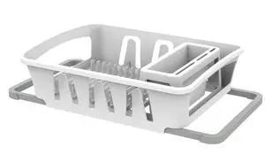 Mainstays Expandable Kitchen Dish Drying Rack with Utensil Holder, Countertop Dish Drainer Rack for Plates, Cups and Kitchen Sink Organization, White Mainstays Expandable Kitchen Dish Drying Rack with Utensil Holder, Countertop Dish Drainer Rack for Plates, Cups and Kitchen Sink Organization, White