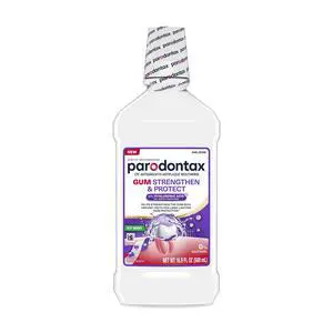 Parodontax Gum Strengthen and Protect Icy Mint Mouthwash, 16.9 Fl Oz Parodontax Gum Strengthen and Protect Icy Mint Mouthwash, 16.9 Fl Oz