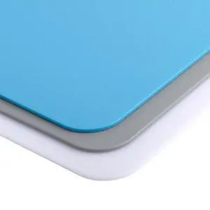 Architec 3-Piece Poly Reversible Cutting Boards Set, Assorted Sizes, Blue Architec 3-Piece Poly Reversible Cutting Boards Set, Assorted Sizes, Blue