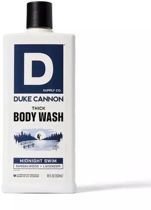 Duke Cannon THICK® Body Wash for Men, Midnight Swim, 18 fl oz Duke Cannon THICK® Body Wash for Men, Midnight Swim, 18 fl oz
