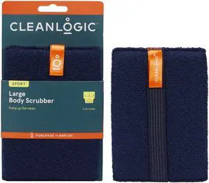 Cleanlogic Sport Large Body Scrubber, Exfoliating Body Tool for Smooth Skin Cleanlogic Sport Large Body Scrubber, Exfoliating Body Tool for Smooth Skin
