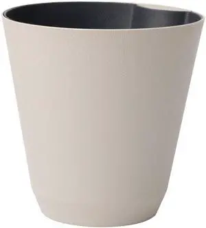Mainstays 11 in. Beige Resin Self-Watering Planter Mainstays 11 in. Beige Resin Self-Watering Planter