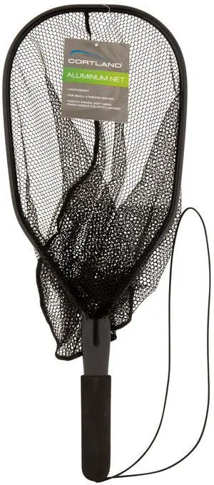 Cortland Fairplay Catch-and-Release Aluminum Trout Fishing Net 9in Height 8in Length Cortland Fairplay Catch-and-Release Aluminum Trout Fishing Net 9in Height 8in Length