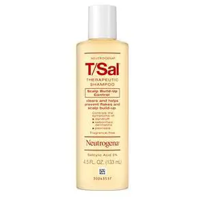 Neutrogena T/Sal Therapeutic Shampoo, Dandruff Shampoo with 3% Salicylic Acid, 4.5 fl. oz Neutrogena T/Sal Therapeutic Shampoo, Dandruff Shampoo with 3% Salicylic Acid, 4.5 fl. oz