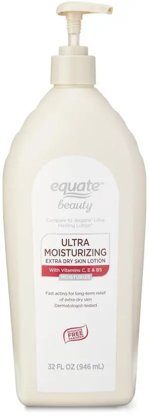 Equate Ultra Moisturizing Extra Dry Skin Lotion, 32 fl oz Equate Ultra Moisturizing Extra Dry Skin Lotion, 32 fl oz