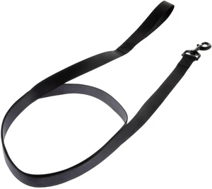 Vibrant Life 6' Solid Polyester Leash, Black, L Vibrant Life 6' Solid Polyester Leash, Black, L