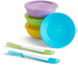 Munchkin® Love-a-Bowls Baby Feeding Set, Multi-Color, Unisex, 10 Pack Munchkin® Love-a-Bowls Baby Feeding Set, Multi-Color, Unisex, 10 Pack